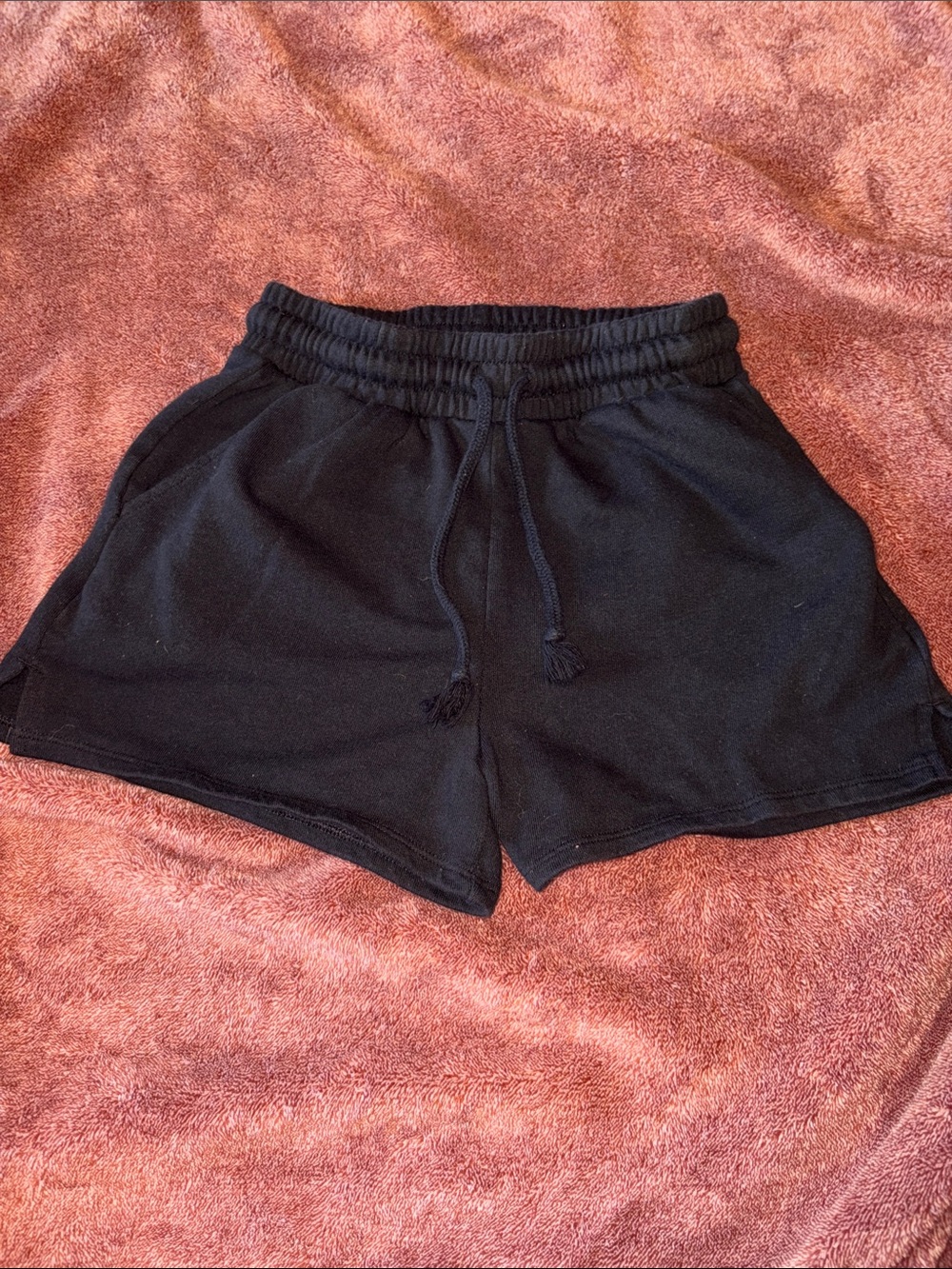 Sonoma Black Elastic Waist Athletic Shorts